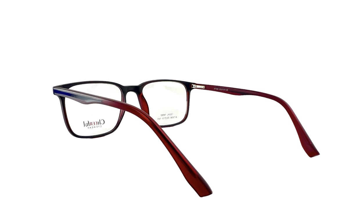 Cheerful: Square Durable Eyeglasses | Unisex