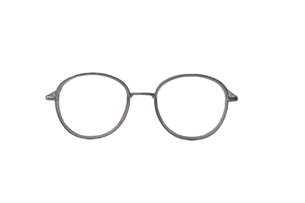 Rare: Round eyeglasses